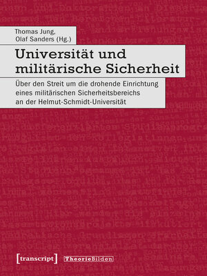 cover image of Universität und militärische Sicherheit